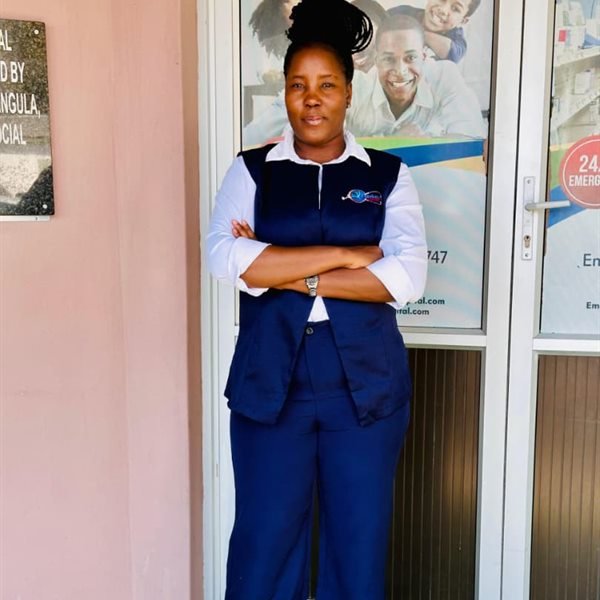 Ms Ndapewa Kagola, Receptionist at Excellia Private Hospital